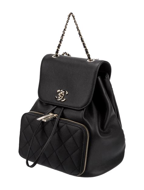 chanel business affinity backpack 2019|Chanel business affinity backpack size.